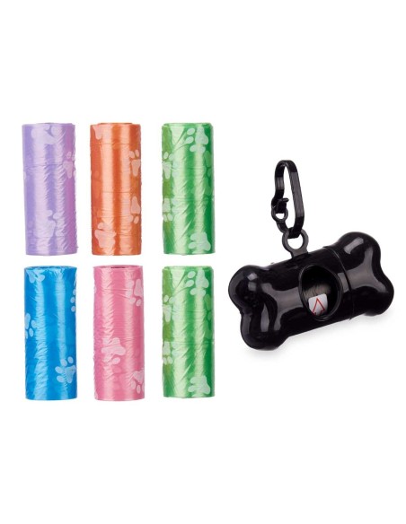 Distributeur de Sacs pour Animaux Domestiques Lot (12 Unités) – MASCOW (Kit De Transport - Deplacement - Promenade) | STORE PRO SHOP 