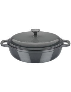 Cocotte fonte massive - GSW - GREY SHADOW - 30 cm - Ronde - Induction - Gris