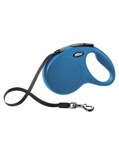 Laisse pour Chien Flexi New Classic 5m Bleu Taille M
