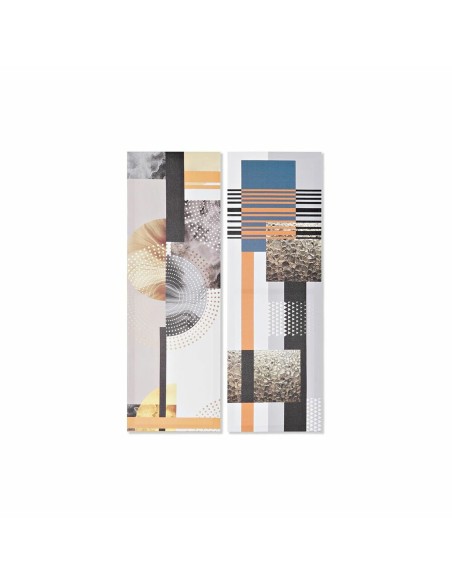 Cadre DKD Home Decor Moderne (90 x 2,3 x 30 cm) (2 Unités) (90 x 2 x 30 cm)