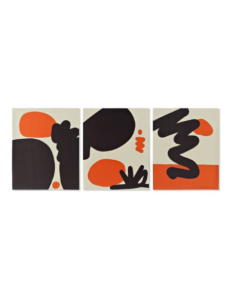 Cadre DKD Home Decor Circle Art Abstrait Moderne (40 x 1,8 x 50 cm)