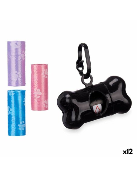 Distributeur de Sacs pour Animaux Domestiques Lot (12 Unités)