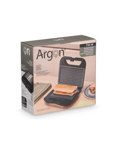 Machine à sandwich Argon K-901B/G Noir Acier 750 W – ARGON (Croque Monsieur) | STORE PRO SHOP 