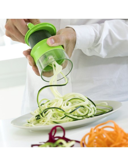 Coupe Légumes en Spirale Spiru InnovaGoods – INNOVAGOODS (Econome - Eplucheur - Peleur - Zesteur - Canneleur) | STORE PRO SHOP 