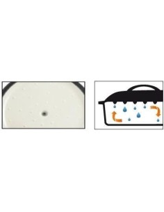Cocotte fonte massive - GSW - GREY SHADOW - 33 x 25 cm - Ovale - Induction - Gris 2