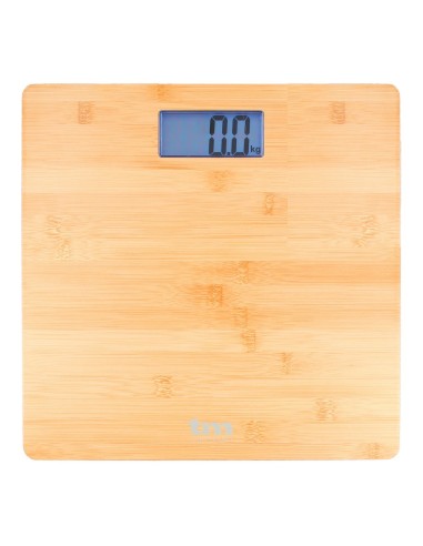 Balance Numérique de Salle de Bain TM Electron Marron Bambou – TM ELECTRON (Pese-personne - Impedancemetre - Balance) | STORE PRO SHOP 