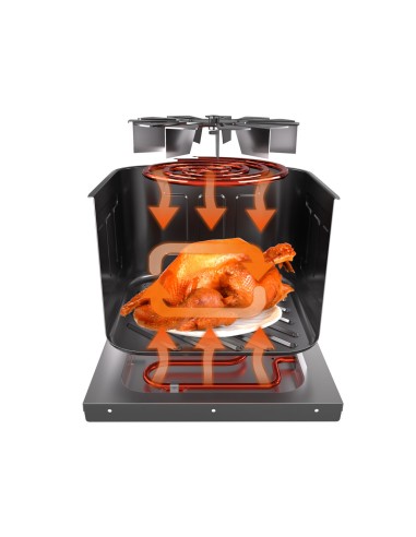 Friteuse à Air TM Electron 2000 W 9 L – TM ELECTRON (Friteuse) | STORE PRO SHOP 