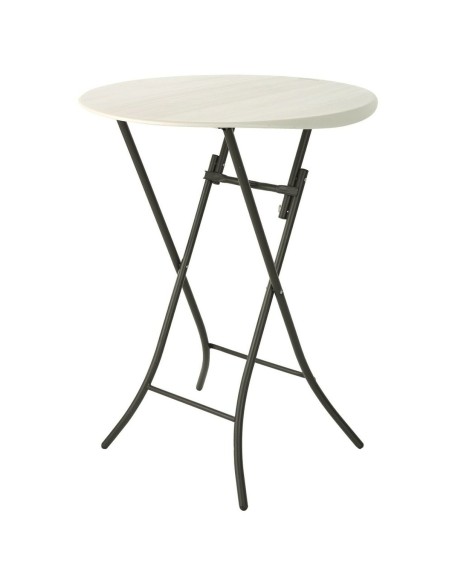 Table d'appoint Lifetime Crème 84 x 110 x 84 cm Acier Plastique –  (Salon De Jardin - Ensemble Table Chaise Fauteuil De Jar) | STORE PRO SHOP 