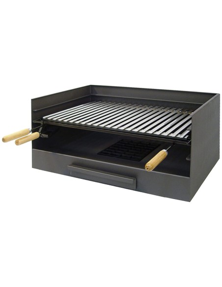 Barbecue Imex el Zorro Bureau Grill Charbon Noir Acier inoxydable 61 x 40 x 32 cm –  (Barbecue) | STORE PRO SHOP 