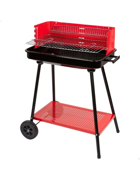 Roues de barbecue au charbon de bois Aktive Rouge 66 x 85 x 44 cm –  (Barbecue) | STORE PRO SHOP 