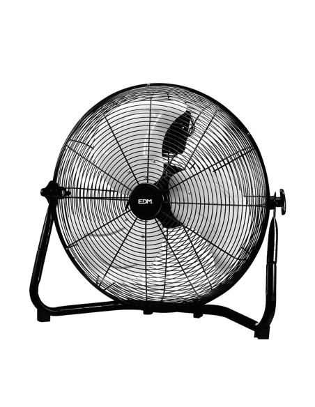Ventilateur de Sol EDM industriel Ø 50 x 58 cm Noir 130 W –  (Climatiseur) | STORE PRO SHOP 