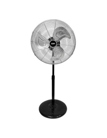 Ventilateur sur Pied EDM Noir mat 80 W Ø 50 cm industriel –  (Climatiseur) | STORE PRO SHOP 