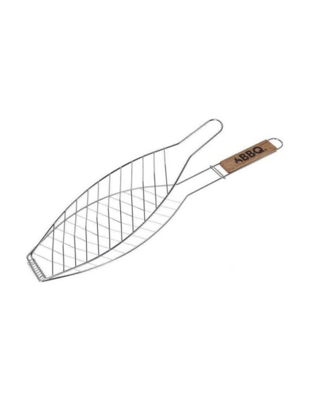 Grille de Barbecue pour Poissons Acier inoxydable (14 x 58 cm) – BIGBUY BBQ (Barbecue) | STORE PRO SHOP 
