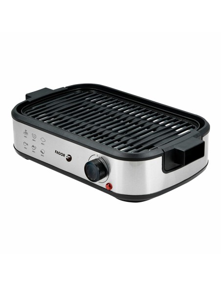 Barbecue Électrique Fagor 1800 W – FAGOR (Grille De Barbecue - Plaque De Plancha - Tablette Barbe) | STORE PRO SHOP 