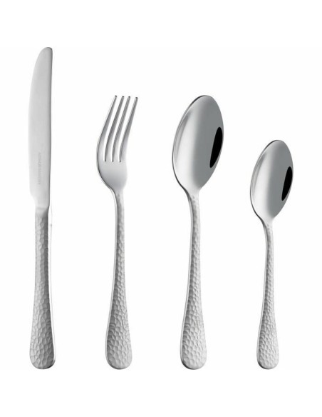 Couverts Arthur Martin AM4463 Gris Acier inoxydable 24 Pièces –  (Couteau De Cuisine) | STORE PRO SHOP 