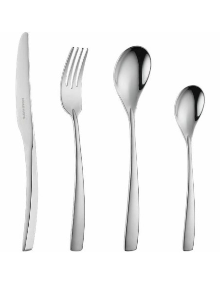 Couverts Arthur Martin AM3630 Gris Acier inoxydable 24 Pièces –  (Couteau De Cuisine) | STORE PRO SHOP 