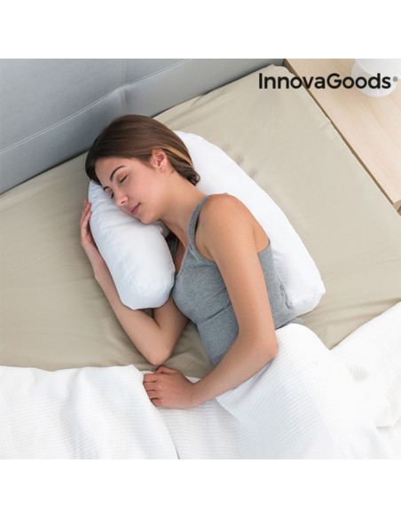 Oreiller Ergonomique de Position Latérale U Slupill InnovaGoods – INNOVAGOODS (Oreiller De Camping) | STORE PRO SHOP 