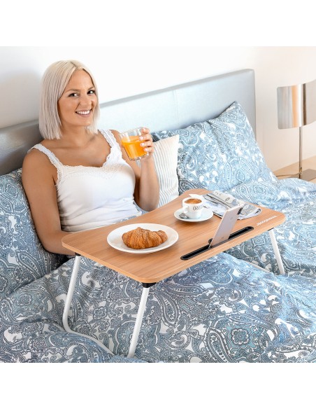 Table d'Appoint Pliante Multi-Usage Muvisk InnovaGoods – INNOVAGOODS (Salon De Jardin - Ensemble Table Chaise Fauteuil De Jar) | STORE PRO SHOP 