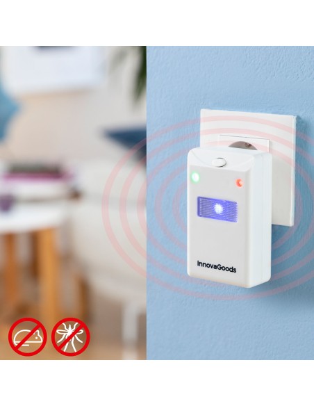Répulsif contre les Insectes et Rongeurs avec LED Killekt InnovaGoods – INNOVAGOODS (Anti-nuisible Plante - Traitement Plante) | STORE PRO SHOP 