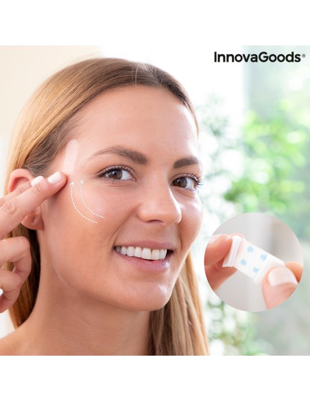 Patchs de Lifting Facial Adhésifs Invisibles Liftrik InnovaGoods 40 Unités – INNOVAGOODS (Soin Specifique Minceur -  Traitement Cellulite - Acces) | STORE PRO SHOP 