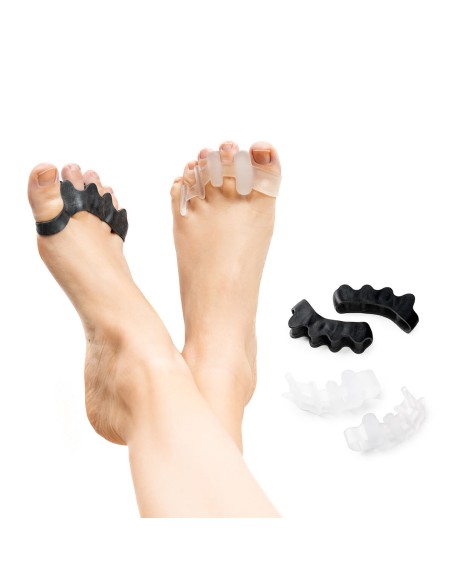 Séparateurs d’Orteils pour la Détente et le Sport Toelax InnovaGoods 4 Unités – INNOVAGOODS (Chaussettes) | STORE PRO SHOP 