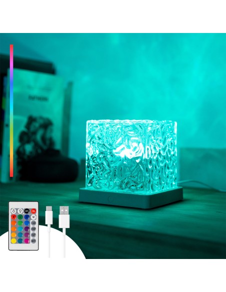 Projecteur LED Rechargeable d’Aurores Boréales Boralamp InnovaGoods – INNOVAGOODS (Neon - Eclairage Led) | STORE PRO SHOP 