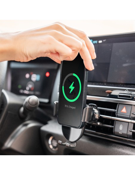 Support de Charge Rapide Sans Fil pour Voiture Chakar InnovaGoods – INNOVAGOODS (Chargeur - Adaptateur Secteur - Allume Cigare - Solaire) | STORE PRO SHOP 