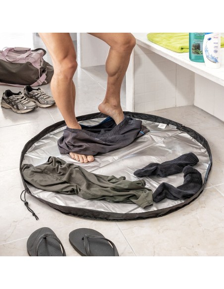 Sac tapis de sol imperméable pour les vestiaires 2 en 1 Gymbag InnovaGoods – INNOVAGOODS (Sac De Sport) | STORE PRO SHOP 