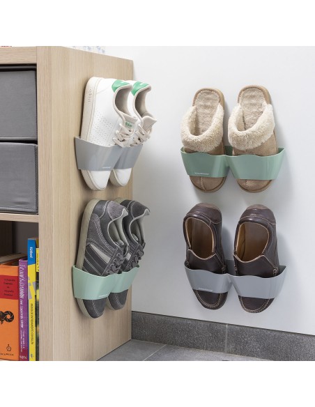 Meubles à chaussures avec adhésifs Shohold InnovaGoods Pack de 4 unités – INNOVAGOODS (Meuble A Chaussures) | STORE PRO SHOP 