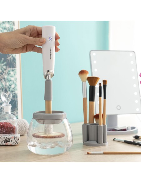 Nettoyeur et Séchoir Automatique pour Pinceaux de Maquillage Maklin InnovaGoods – INNOVAGOODS (Accessoires) | STORE PRO SHOP 