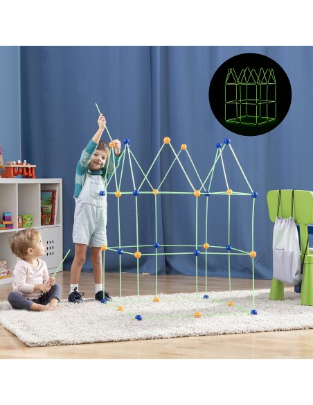 Kit de Construction de Fort pour Enfants Archikitt InnovaGoods 85 Pièces – INNOVAGOODS (Puzzle) | STORE PRO SHOP 