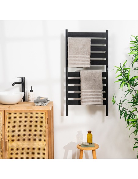 Porte-serviettes électrique pour mur ou sol Towarall InnovaGoods 10 Barres – INNOVAGOODS (Rideau - Double Rideaux) | STORE PRO SHOP 