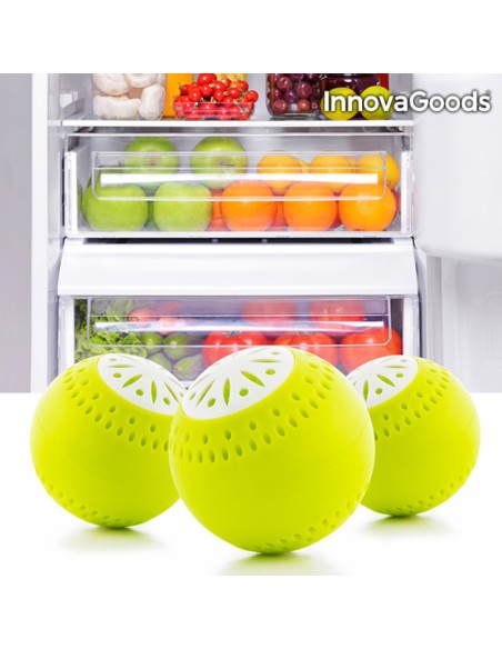 Éco-Boules pour Régrigérateur InnovaGoods 3 Unités – INNOVAGOODS (Autres) | STORE PRO SHOP 