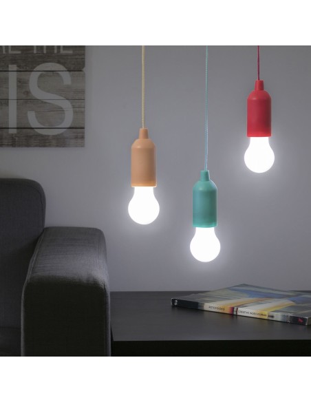 Ampoule LED Portable avec Cordon Bulby InnovaGoods – INNOVAGOODS (Neon - Eclairage Led) | STORE PRO SHOP 