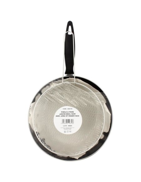 THEKITCHENETTE Poele a frire - Diametre 26cm - Noir – THEKITCHENETTE (Cocotte) | STORE PRO SHOP 