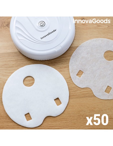 Serpillières de Rechange pour Robots Nettoyants InnovaGoods Pack de 50 unités – INNOVAGOODS (Aspirateur A Main) | STORE PRO SHOP 