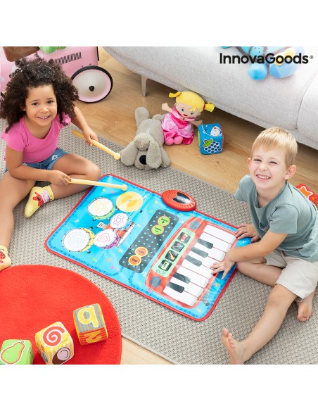 Tapis Musical 2 en 1 Beats'n'Tunes InnovaGoods – INNOVAGOODS (Jeu D'apprentissage) | STORE PRO SHOP 