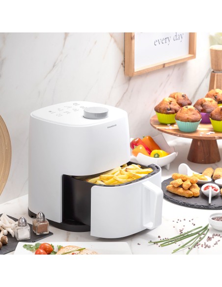 Friteuse sans Huile InnovaGoods Fryinn Lite 2000 Blanc 1200 W 2 L – INNOVAGOODS (Friteuse) | STORE PRO SHOP 