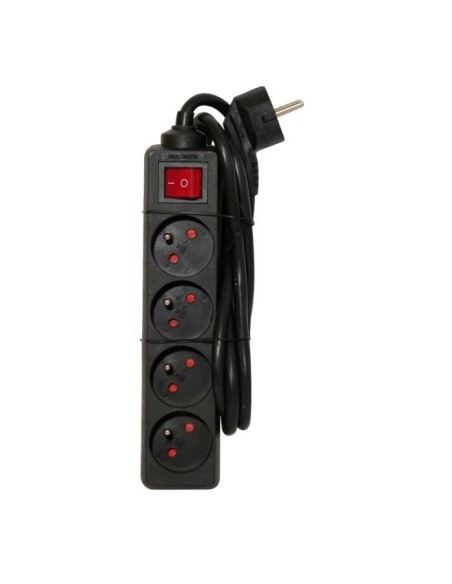 CHACON Bloc multiprise avec interrupteur 4 prises 16A 1,5m noir – CHACON (Multiprise) | STORE PRO SHOP 