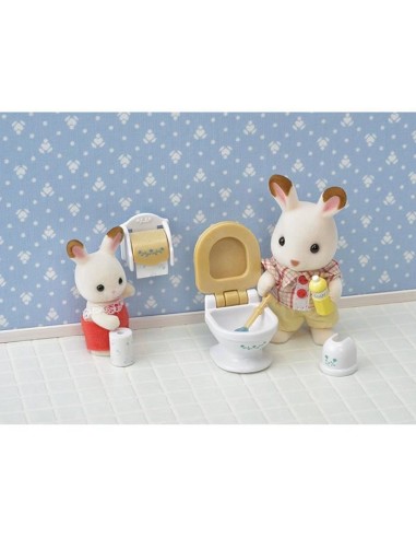 SYLVANIAN FAMILIES 5286 - Set Salle De Bains Sylvanian – SYLVANIAN FAMILIES (Accessoire De Figurine) | STORE PRO SHOP 