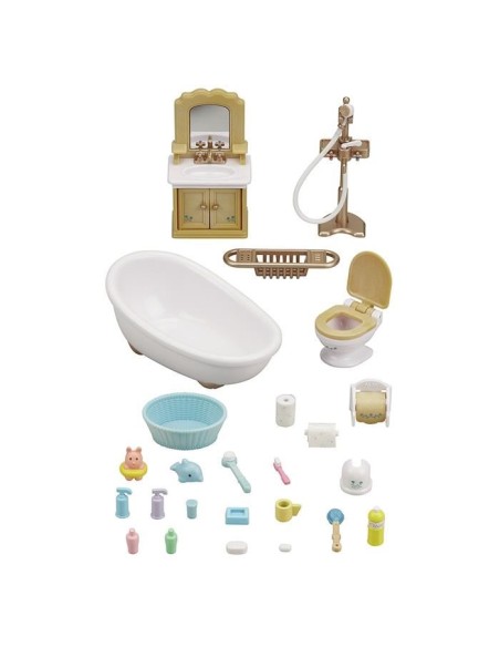 SYLVANIAN FAMILIES 5286 - Set Salle De Bains Sylvanian – SYLVANIAN FAMILIES (Accessoire De Figurine) | STORE PRO SHOP 