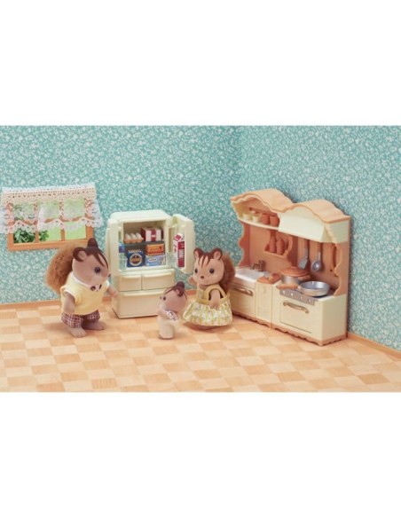 SYLVANIAN FAMILIES 5341 La Cuisine Aménagée – SYLVANIAN FAMILIES (Accessoire De Figurine) | STORE PRO SHOP 