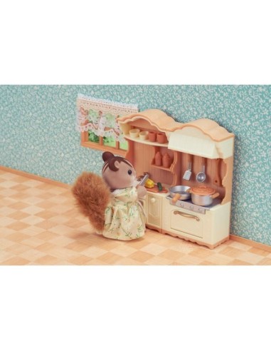 SYLVANIAN FAMILIES 5341 La Cuisine Aménagée – SYLVANIAN FAMILIES (Accessoire De Figurine) | STORE PRO SHOP 