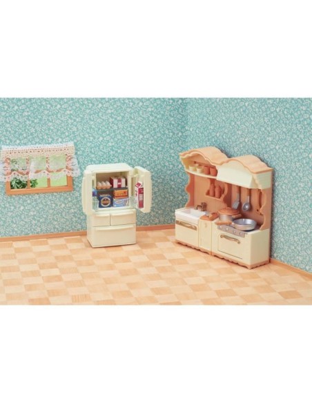 SYLVANIAN FAMILIES 5341 La Cuisine Aménagée – SYLVANIAN FAMILIES (Accessoire De Figurine) | STORE PRO SHOP 