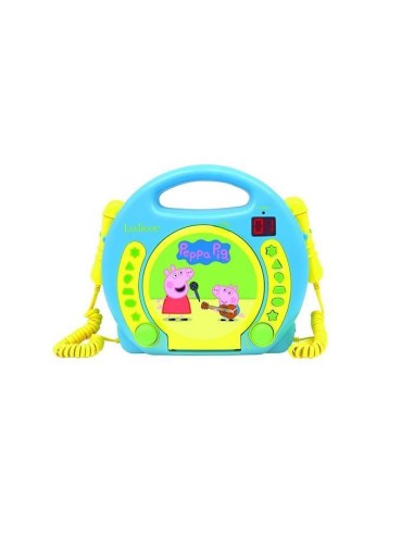 LEXIBOOK - PEPPA PIG - Lecteur CD Karaoké Enfant avec 2 microphones – LEXIBOOK (Accessoire De Jeu Multimedia Enfant) | STORE PRO SHOP 