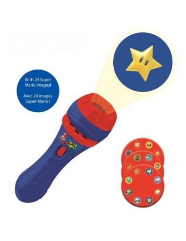 Projecteur a histoires et lampe torche Super Mario - LEXIBOOK - Mixte - Bleu - 3 ans et plus – LEXIBOOK (Accessoire De Jeu Multimedia Enfant) | STORE PRO SHOP 