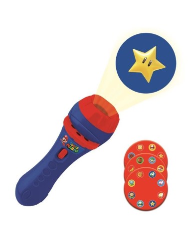 Projecteur a histoires et lampe torche Super Mario - LEXIBOOK - Mixte - Bleu - 3 ans et plus – LEXIBOOK (Accessoire De Jeu Multimedia Enfant) | STORE PRO SHOP 