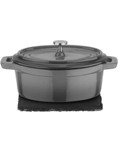 Mini Cocotte - GSW - 718301 - Fonte d'acier massive - Induction - Gris anthracite