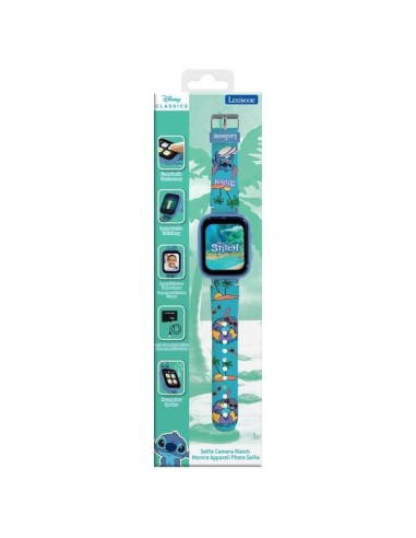 Montre avec écran couleurs Stitch avec camera et carte mémoire de 8 Go – LEXIBOOK (Accessoire De Jeu Multimedia Enfant) | STORE PRO SHOP 