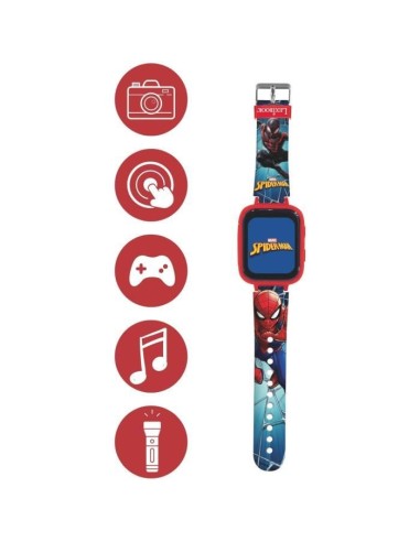 Montre avec écran couleurs SpiderMan avec camera et carte mémoire de 8 Go – LEXIBOOK (Accessoire De Jeu Multimedia Enfant) | STORE PRO SHOP 